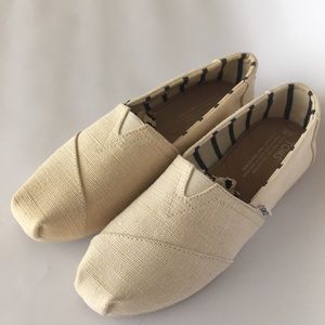 Toms size 8W. Never worn.